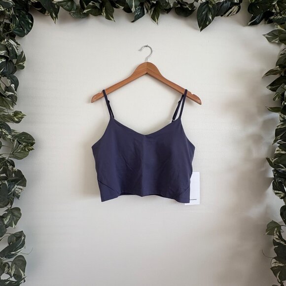 Lululemon Athletic Align Cropped Cami Tank Top A/B Nightfall NWT Women’s Sz 14 - Picture 1 of 9